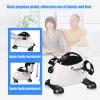 BTAISYDE Pedal Exerciser - Exercise Pedals for Seated Leg and Arm Workout - Sitting Mini Cycle Foot Peddler - Small, Sitdown Equipment Machine view 3