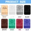 Boao 8 Pcs Stretchy Bag Cover Washable Pouch Liner for Women Men Lightweight Pouch Care Reusable Protector Protective Bag view 2