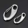BasskBeauty Carabiner Snap, Egg-shaped Snap Hook, Stainless Steel All-in-one for Hiking and Camping, Quick-release Carabiner Belt view 4