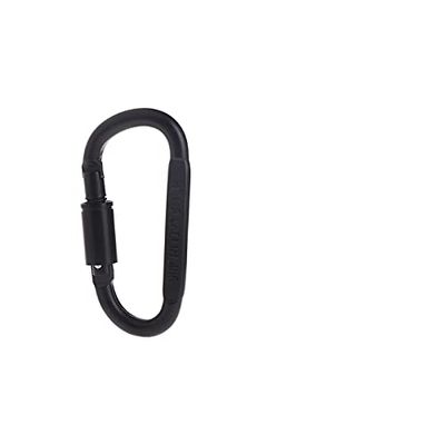 BasskBeauty KOCOME Heavy Duty Climbing Carabiners, Locking Rock Climbing Carabiners Clips for Hammocks, Swing, Locking Dog Leash, Camping, Hiking & Utility
