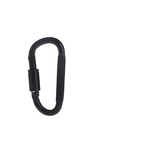 BasskBeauty KOCOME Heavy Duty Climbing Carabiners, Locking Rock Climbing Carabiners Clips for Hammocks, Swing, Locking Dog Leash, Camping, Hiking & Utility