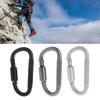 BasskBeauty KOCOME Heavy Duty Climbing Carabiners, Locking Rock Climbing Carabiners Clips for Hammocks, Swing, Locking Dog Leash, Camping, Hiking & Utility view 2
