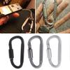 BasskBeauty KOCOME Heavy Duty Climbing Carabiners, Locking Rock Climbing Carabiners Clips for Hammocks, Swing, Locking Dog Leash, Camping, Hiking & Utility view 3