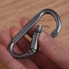 BasskBeauty KOCOME Heavy Duty Climbing Carabiners, Locking Rock Climbing Carabiners Clips for Hammocks, Swing, Locking Dog Leash, Camping, Hiking & Utility view 4