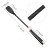 Jepeux 18 inch Riding Crop, Quality Leather Riding Crop, Black, Double Clapping Whip view 2