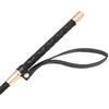 Jepeux 18 inch Riding Crop, Quality Leather Riding Crop, Black, Double Clapping Whip view 4