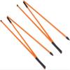 SGerste 2 Pieces Ultra Light Fiberglass Rods Golf Putting and Swing Alignment Stick 48 Inches, Orange view 3