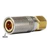 HMKUGO Paintball PCP 1/8" BSPP Female Thread Coupler HPA CO2 Air Tank Refill Connector Quick Disconnect Quick Release Adapter Fitting view 2