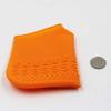 BESPORTBLE 1pair - Silicone Shoe Covers Rainproof Footwear Protector for Outdoor Activities Unisex Design Orange view 2