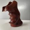 New! Professional Target Grip Compatible with 5&W N Frame Square Butt, Checker Hardwood Closed Back Handmade by Feelsogood view 2