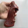 New! Professional Target Grip Compatible with 5&W N Frame Square Butt, Checker Hardwood Closed Back Handmade by Feelsogood view 4