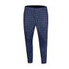 Ymosrh Mens Pants Slim Fit, Khakis Pants Cargo with Pockets Fit Jogging Pants for Men Medium Men's Fashion Stretch Dress Pants Plaid Pants Business Suit Casual Golf Jeans Relaxed Waist (3XL, Navy) view 4