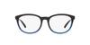 Arnette AN7214 Varney Square Prescription Eyewear Frames, Transparent Blue Gradient Black/Demo Lens, 53 mm