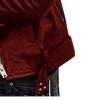 LMSXCT Women's Cropped Leather Jackets, Faux Motorcycle Plus Size Moto Biker Coat Short Lightweight Vegan Pleather Fashion view 4