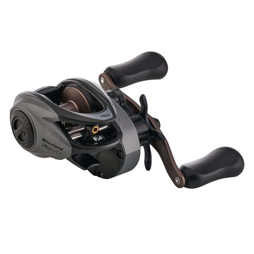 Abu Garcia Revo 5 SX Low Profile Fishing Reel, Left Handle Position, X2-Craftic Alloy Frame & Asymmetrical Body Design, Durable, Lightweight Fishing Reels