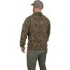 DRAKE WATERFOWL Men's MST Camp Fleece 1/4 Placket Hunting Anti-Pill Moisture Wicking Camo Pullover w/Magnattach Chest Pocket, Mossy Oak Bottomland, XX-Large view 4