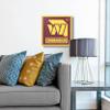 YouTheFan NFL Washington Commanders 3D Logo Series Wall Art - 12x12 view 2