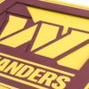 YouTheFan NFL Washington Commanders 3D Logo Series Wall Art - 12x12 view 4