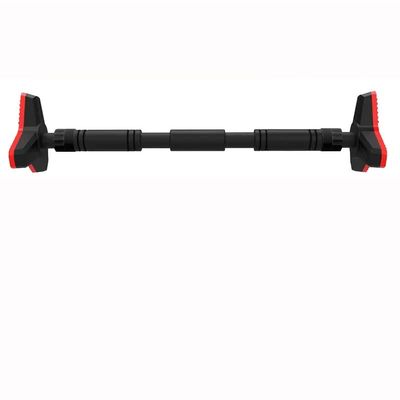 BCPPO Chin Up Bar Portable Pull Up Bars, Screwless Wall Mount Fitness Horizontal Bar, for Home Office Corridor Door Frame, Load 250kg (Color : Black, Size : 113-132CM)