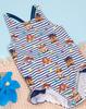 Paw Patrol Swimsuit Girls Toddlers Characters Navy Striped Swimming Costume 5-6 Years view 2