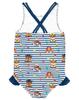 Paw Patrol Swimsuit Girls Toddlers Characters Navy Striped Swimming Costume 5-6 Years view 3