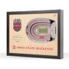 YouTheFan NCAA Ohio State Buckeyes 100th 25-Layer StadiumViews 3D Wall Art - Ohio Stadium view 1