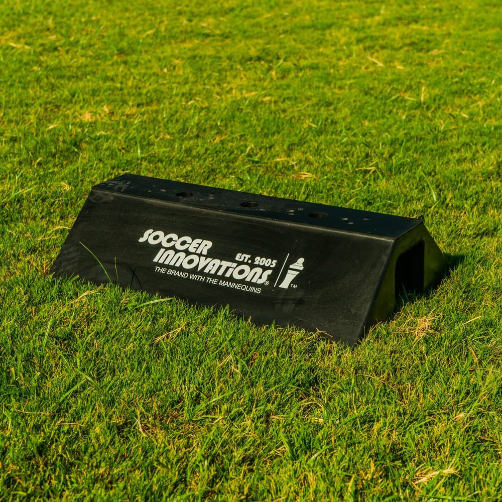 Soccer Innovations Pro Training Mannequin Turf Base - Turf Base Heavy Duty, Soccer Mannequin Turf Base, Rubber Base for Coaching Dummies