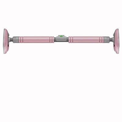 BCPPO Chin Up Bar Door Frame Pull Up Bar, Kids Teen Adult Fitness Horizontal Bar, Safe and Stable/Adjustable/Load 250KG (Color : Red, Size : 96-130CM)