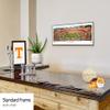 Tennessee Vols Football, Checkerboard - 40.25x13.75-inch Standard Framed Print by Blakeway Panoramas view 2