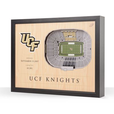 YouTheFan NCAA Central Florida Knights 25-Layer StadiumViews 3D Wall Art - Spectrum Stadium