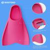 WSTOO Streamlined Training Short Fins - Silicone Swim Flippers for Adults and Youth (Men & Women), Ideal for Swimming, Snorkeling, and Diving view 3