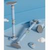 BCPPO Chin Up Bar Door Frame Pull-up Bar, Sports Fitness Horizontal Bar with Rings and Swing, Comfortable Foam Handle/Safety Lock (Size : 96-130CM) view 2