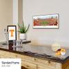 Tennessee Football, Checkerboard End Zone View - 40.25x13.75-inch Standard Framed Print by Blakeway Panoramas view 2