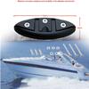 Boat Folding Cleat, Flip Up Dock Mooring Cleat Marine Deck Rope Cleat Accessories with Mounting Screws for Boat Kayak (4 Pcs) view 3