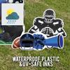 VictoryStore Football Party Supplies Jumbo Football Game Day Yard Signs, 72x36 Inches, Indoor/Outoor Football Party Yard Decorations, Includes 5 Signs and Stakes (Blue & Black) view 3