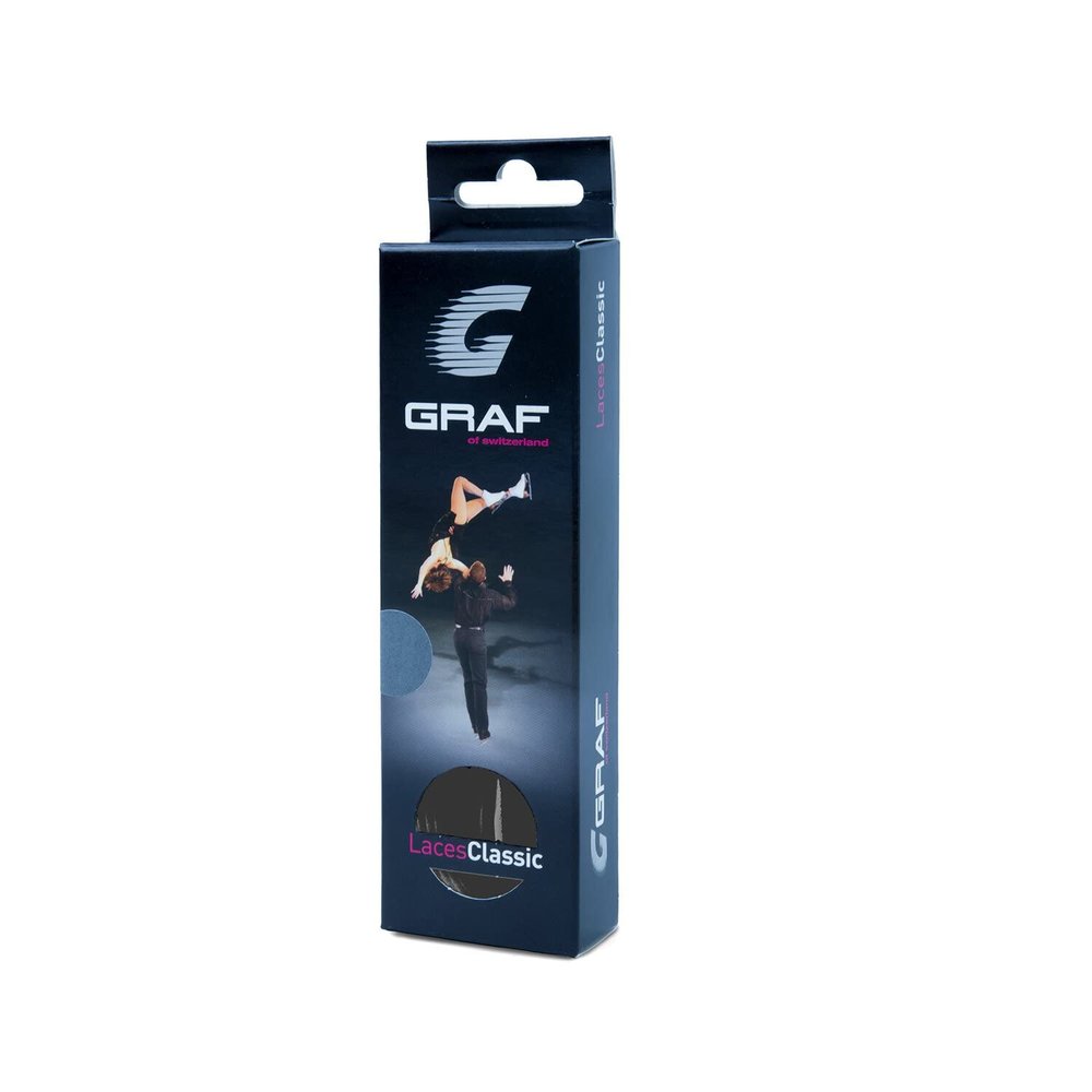 Graf Figure Skate Laces (Black, 250 cm)