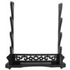 WANLIAN Sword Stand Sword Holder Desktop Samurai Sword Katana Gladiator Sword Rack for Display, Black (4 tier) view 1