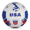 Vizari Country Soccer Ball with Long-Lasting Air Retention Bladder and Machine-Stitched Panels | Consistent Bounce for Passing and Shooting | Eye-Catching National Colors Design view 1