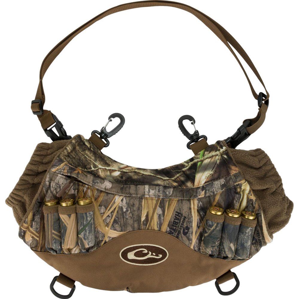 Drake Waterfowl Unisex LST Durable Weather-Resistant Ultra-Soft Fleece-Lined Handwarmer Muff with Front Storage Pocket & Waterproof Phone Pouch