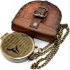 AASIYA Engraved Brass Compass Gift To My Son/To Our Son/Nautical Gift For Son From Dad/Gift To Son From Mom A Perfect And Unique Gift With Leather Case view 1