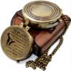 AASIYA Engraved Brass Compass Gift To My Son/To Our Son/Nautical Gift For Son From Dad/Gift To Son From Mom A Perfect And Unique Gift With Leather Case view 4