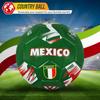 Vizari Country Soccer Ball with Long-Lasting Air Retention Bladder and Machine-Stitched Panels | Consistent Bounce for Passing and Shooting | Eye-Catching National Colors Design view 2