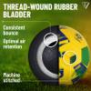 Vizari Country Soccer Ball with Long-Lasting Air Retention Bladder and Machine-Stitched Panels | Consistent Bounce for Passing and Shooting | Eye-Catching National Colors Design view 2