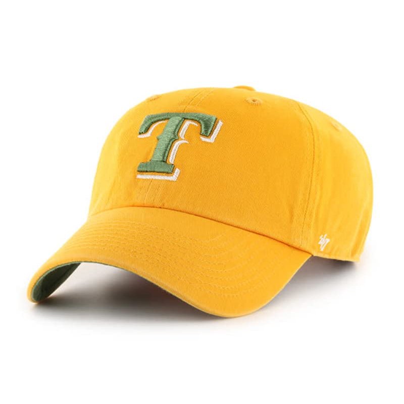 '47 MLB Ballpark Clean Up Adjustable Hat - Gold (Texas Rangers - Gold)