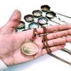 Antique Brass Direction Compass with Your Personalized Text, Pendant, Gift, Your Tommy. (5) view 3