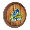 The Fan Brands NCAA Delaware Blue Hens: Logo - "Faux" Barrel Top Sign - Sports Team Bar Sign Dcor - Home, Dorm, Garage, Office, Fan Cave, Garage view 2