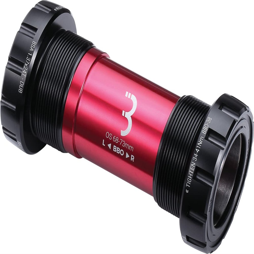 BBB Bicycle BB Set Bottom Thread BSA Dub BBO-38 1.37 x 24T x 68/73 mm