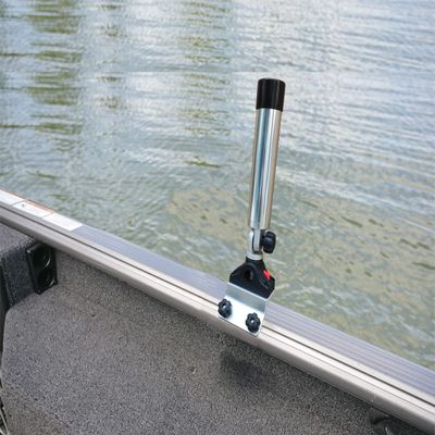 Brocraft Aluminum Heavy Duty Rocket Launcher Rod Holder with Gunnel Track System---45 Degree Track System
