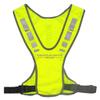 Knuckle Lights Reflective Vest for Running, Biking, Walking - High Visibility Safety Gear with 2 Lights - One Size Fits All view 2