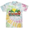 Tee Luv Men's Faded South Park Cartoon Cast Tie Dye Shirt, Yosemite, 3XL view 1